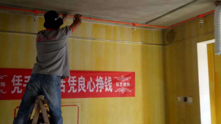 香堤園小區5號樓137㎡-水電階段