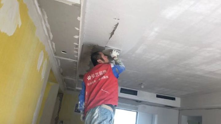 香堤園小區5號樓137㎡-油工階段